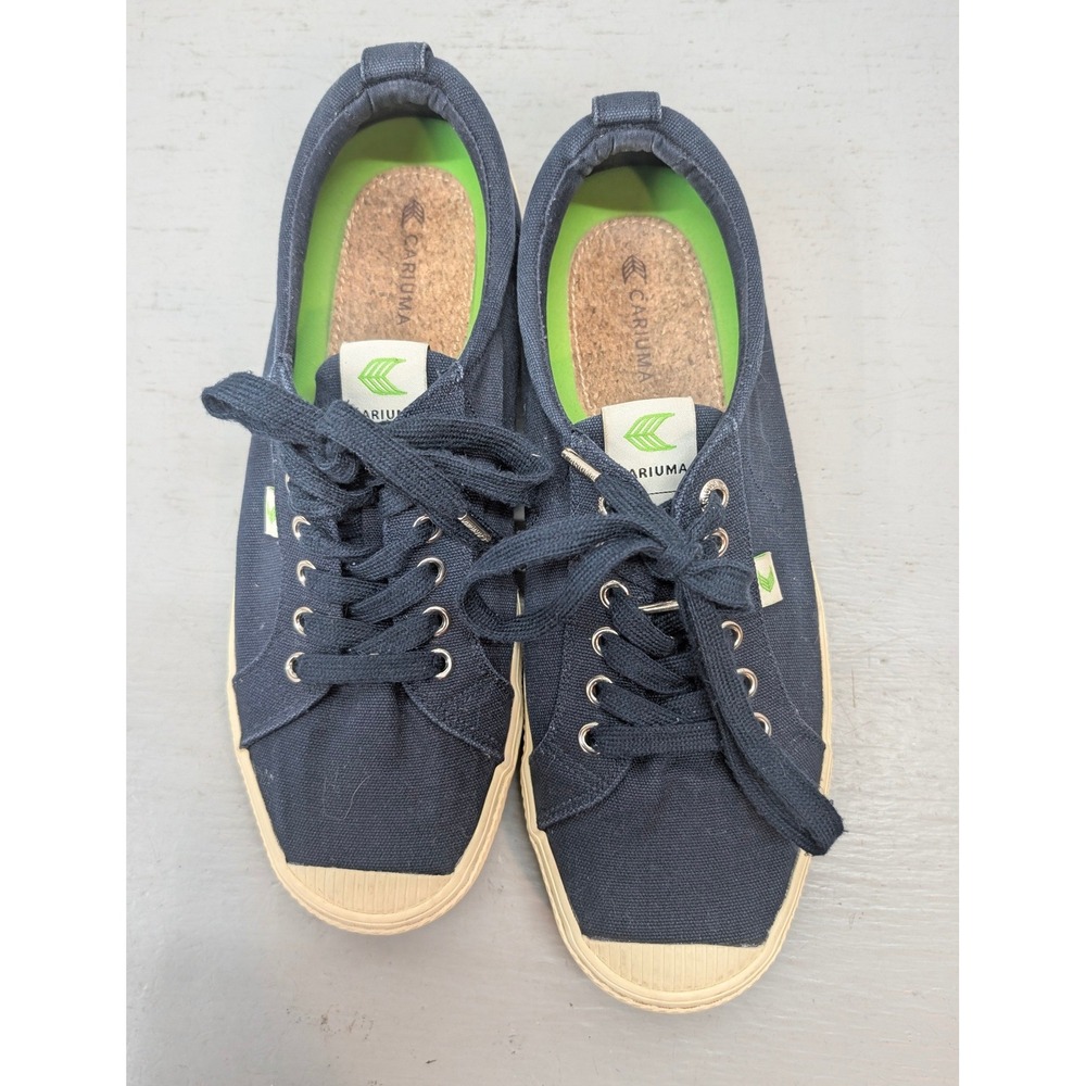 Cariuma OCA Low Top Lace Up 100103U02M Sneakers Canvas Women's 12 Men's 10.5